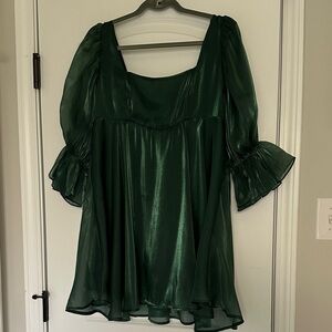 Green Cocktail Dress